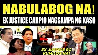 KAKAPASOK LANG! NAGULANTANG PALASYO AT KONGRESO? EX JUSTICE CARPIO NAGSAMPA NG KASO SA SC/REACTION