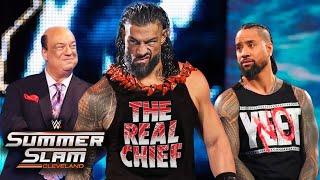 Roman Reigns' WWE SummerSlam Return Cancelled?...Tony Khan Accuses WWE...CM Punk Insult...Jacob Fatu