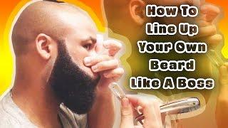 How To Line Up Your Own Beard Like A Boss | BRDGNG
