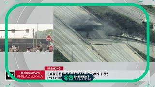 New information on I-95 vehicle fire, road collapse