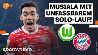 VfL Wolfsburg – FC Bayern München Highlights | Bundesliga, 19. Spieltag 2022/23 | sportstudio
