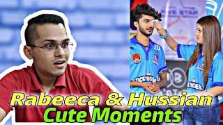 INDIAN Reaction on Rabeeca and Hussain Cute Moments 2021 | NSR VLOGS