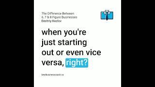 Best Business Podcast with Dmitriy Kozlov