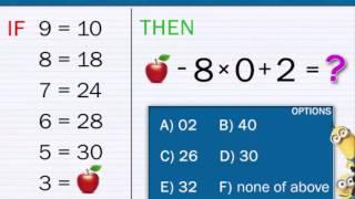 Find Apple & Solve Equation - Genius Viral Maths Puzzle