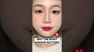 WHY THE RIGHT MAKEUP MATTERS!  #makeup #glowup #douyinchina