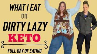 What I Eat on Dirty Lazy Keto | Dirty Lazy Keto Meals and Snacks | My favorite potato replacement