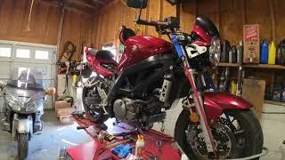 Suzuki SV650 Broken Exhaust Bolts