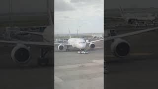 United B787 pushback #kuyabogpilotzn #unitedairlines #boeing #b787 #pushback