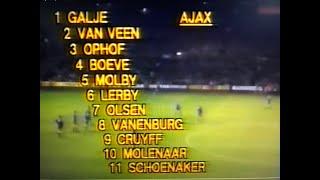 Celtic - Ajax 15 - 09 - 1982