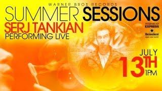 Serj Tankian at WBR's Summer Sessions Concert Series - Live Stream on Friday, July 13th at 1 pm PST