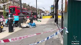 23/5/24 Double Stabbing Incident-Males 19 & 17 Hospitalised-2 Males Arrested. High Road, Barnet, N12