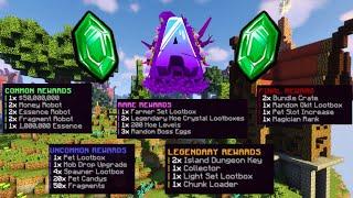 April Monthly Crate Opening! This Crate Is OP! I ArcadiaMC Skyblock