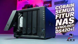 Storage Server Masuk Rumah?? Bisa! | Review NAS Synology DS420+