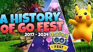 THE FULL HISTORY of Pokémon GO FEST (2017-2024) Documentary