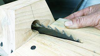 Millions carpenters don't know! how to round wood with circular saw blade on combination wood planer