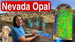 Explore the Royal Peacock Opal Mine / OPEN TO PUBLIC!!