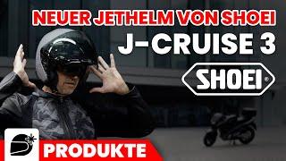 Shoei stellt seinen neuen Jethelm vor: J-Cruise 3