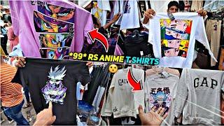 Mumbai Street Shopping *99* Rs ANIME T-Shirts ...