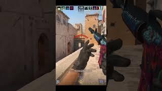 fun play on Dust 2 - No Fear! CS2 | CS:GO #counterstrike #csgo #cs2 #shorts #gaming