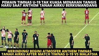 MERINDING BUFFON NANGIS! MOMEN HARU TANAH AIRKU RAYAKAN KEMENANGAN TIMNAS U-19 VS MALAYSIA 1-0 AFF