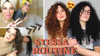 HAIRSTYLE ROUTINE su RICCI DIVERSI 2c/ 3c | RISULTATI DIFFERENTI