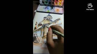 Watercolor Painting Tutorial | Doodlewash | Easy Watercolor Painting For Beginners