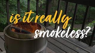 I Found a Smokeless Fire Bowl!