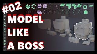 How to 3D MODEL for Beginners - Zero To Hero part 02 -Blender Tutorials .