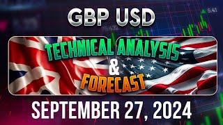 Latest GBPUSD Forecast and Technical Analysis for September 27, 2024