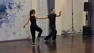 Pavel Katunin & Anastasiia Babakhan. Pro Show. Swing & Snow 2023 | WCS Dance