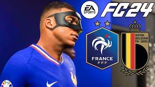 EA FC 24 France vs Belgique | Gameplay EURO 2024 | Difficulté Légendaire