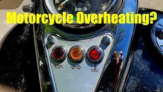 How to fix a motorcycle that overheats in slow traffic