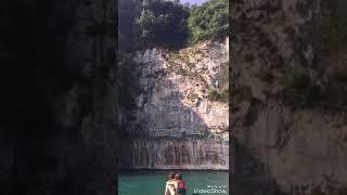 Plongeon 28m pour Nello lac d Annecy