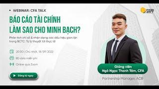 [Webinar]- Báo cáo tài chính làm sao cho minh bạch? | SAPP Academy