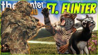 I Took Flinter On A Tiger Infested Buffalo Hunt! The Hunter Call of the wild @Flintergaming