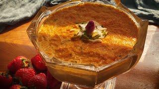 Vermicelli saffron dessert recipe