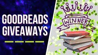 How To Win Goodread Giveaways