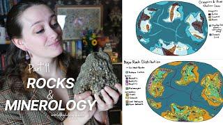 Minerology and Rock Distribution Map || Worldbuilding Guide Part 11