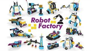 Lego Education Robot Factory curriculums. Spike Prime set 45678.