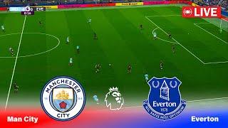 LIVE : Manchester City vs Everton | English - Premier League 24/25 | Full Match | PES Football Game