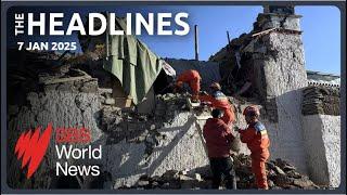 Dozens killed in 6.8-magnitude Tibet earthquake | Trump's election win officially certified