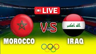 LIVE : MOROCCO vs IRAQ I PARIS OLYMPIC 2024 LIVE FOOTBALL MATCH STREAMING I eFOOTBALL PES 21 GAME