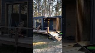 Модульный дом на турбазе Forest Lake производства Альфа Строй #строительство #загородныйдом #баня
