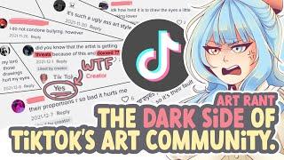 TIKTOK'S ART COMMUNITY IS A DISASTER. || SPEEDPAINT + COMMENTARY