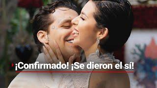 ¡VIVA EL AMOR! | Christian Nodal y Ángela Aguilar confirman boda; ¡ya son marido y mujer!