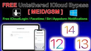 Free Untethered iCloud Bypass Windows MEID/GSM iOS14.3/13.7/12.5.1|iCloud/Facetime/Notification/Siri