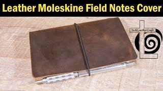 Leather Moleskine Field Notes Notebook Cover 4K