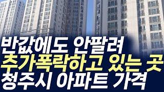 청주시 아파트 가격,반값에도 안팔려 추가폭락하고 있는 곳(부동산 아파트 미분양 분양권 입주권 재개발 재건축)