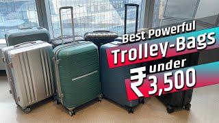 Top 6 best trolley bag in india || best trolley bag in india 2025 For - travelling