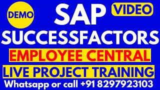 SAP Successfactors Training Videos 1 Certification Tutorial (+91-8297923103)